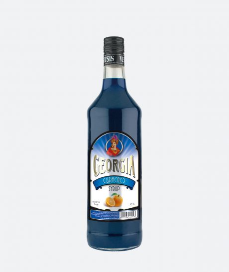 Georgia Blue Curacao Syrup, Χωρίς αλκοόλ